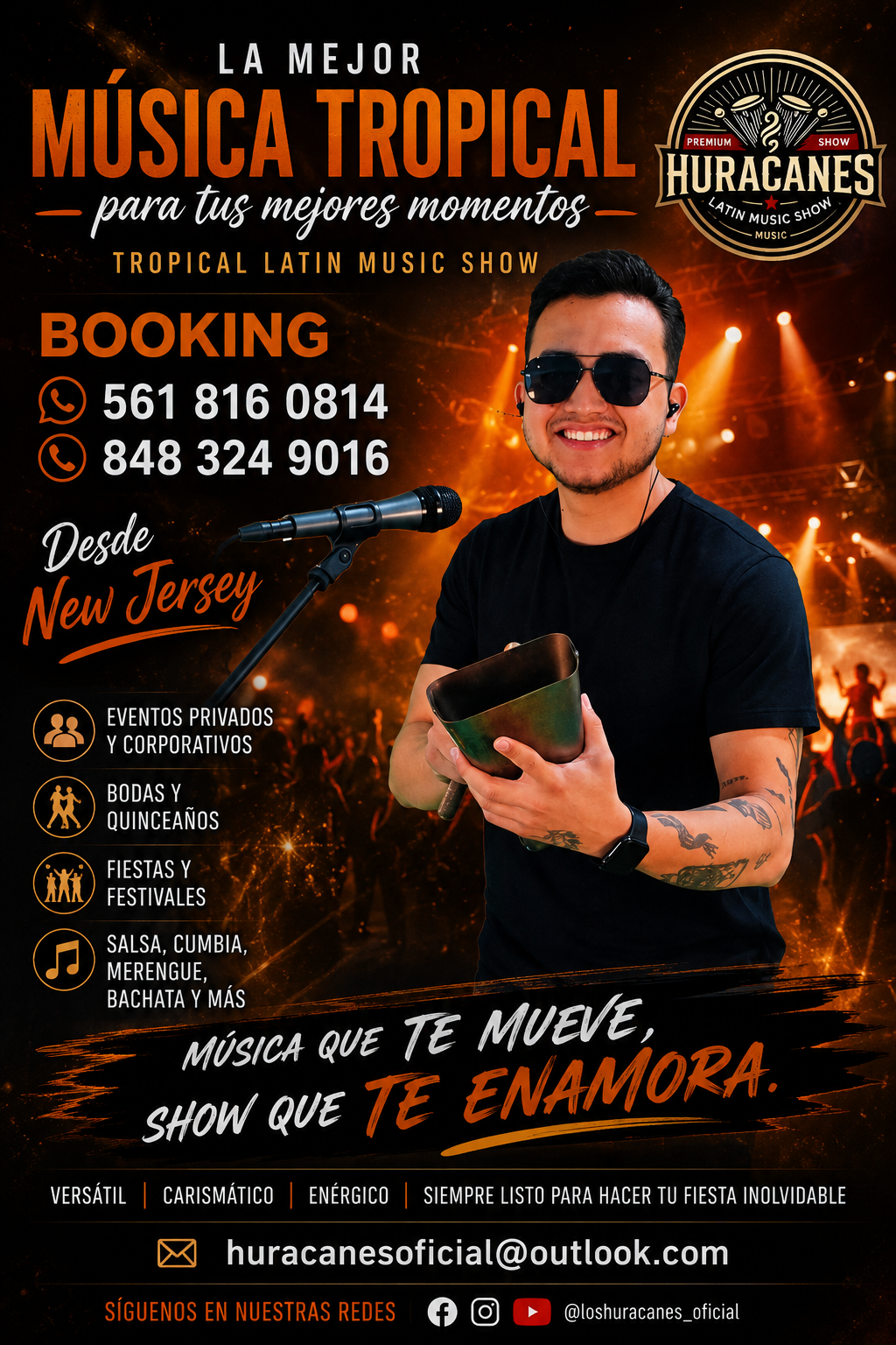 Huracanes booking