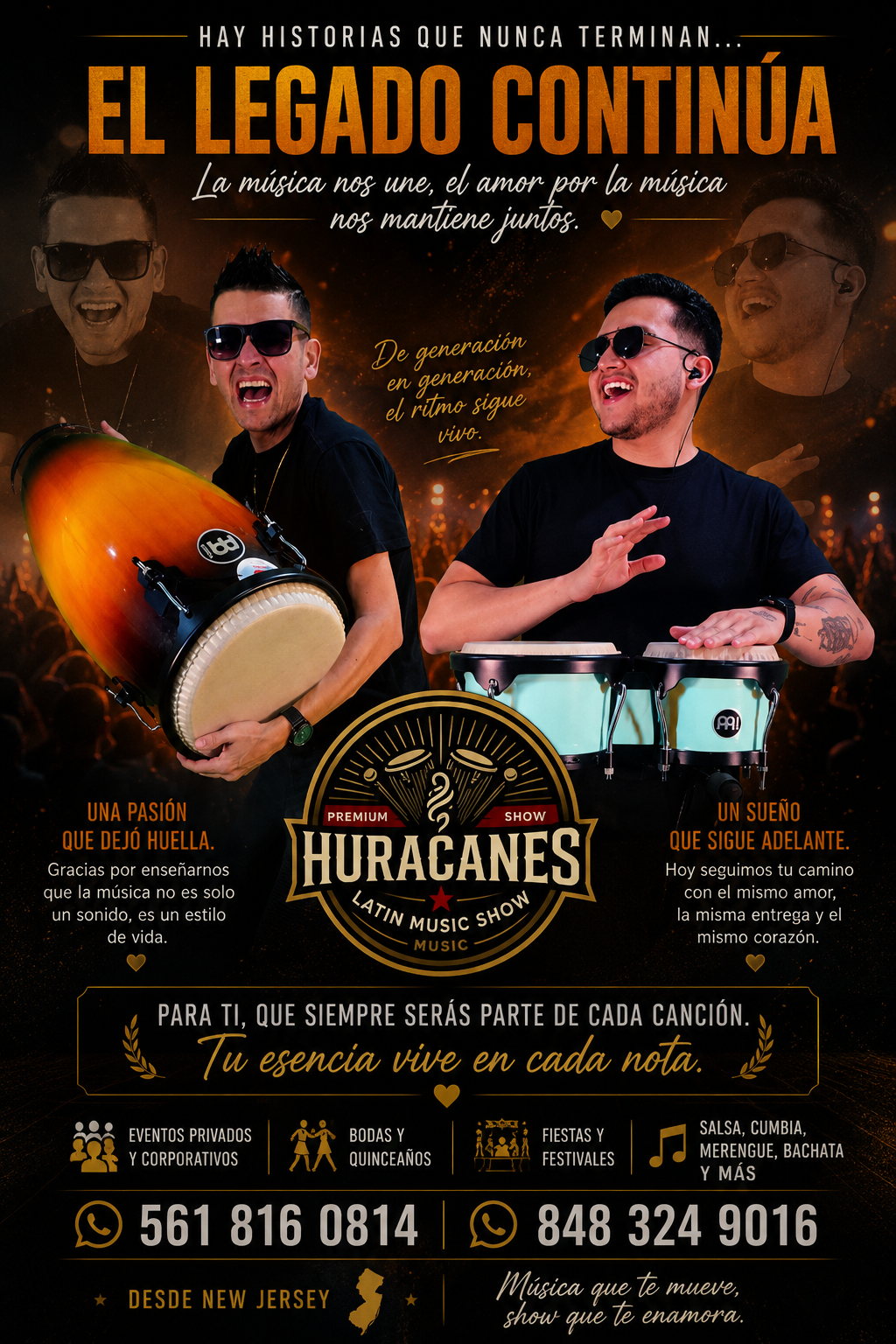 Huracanes legado musical